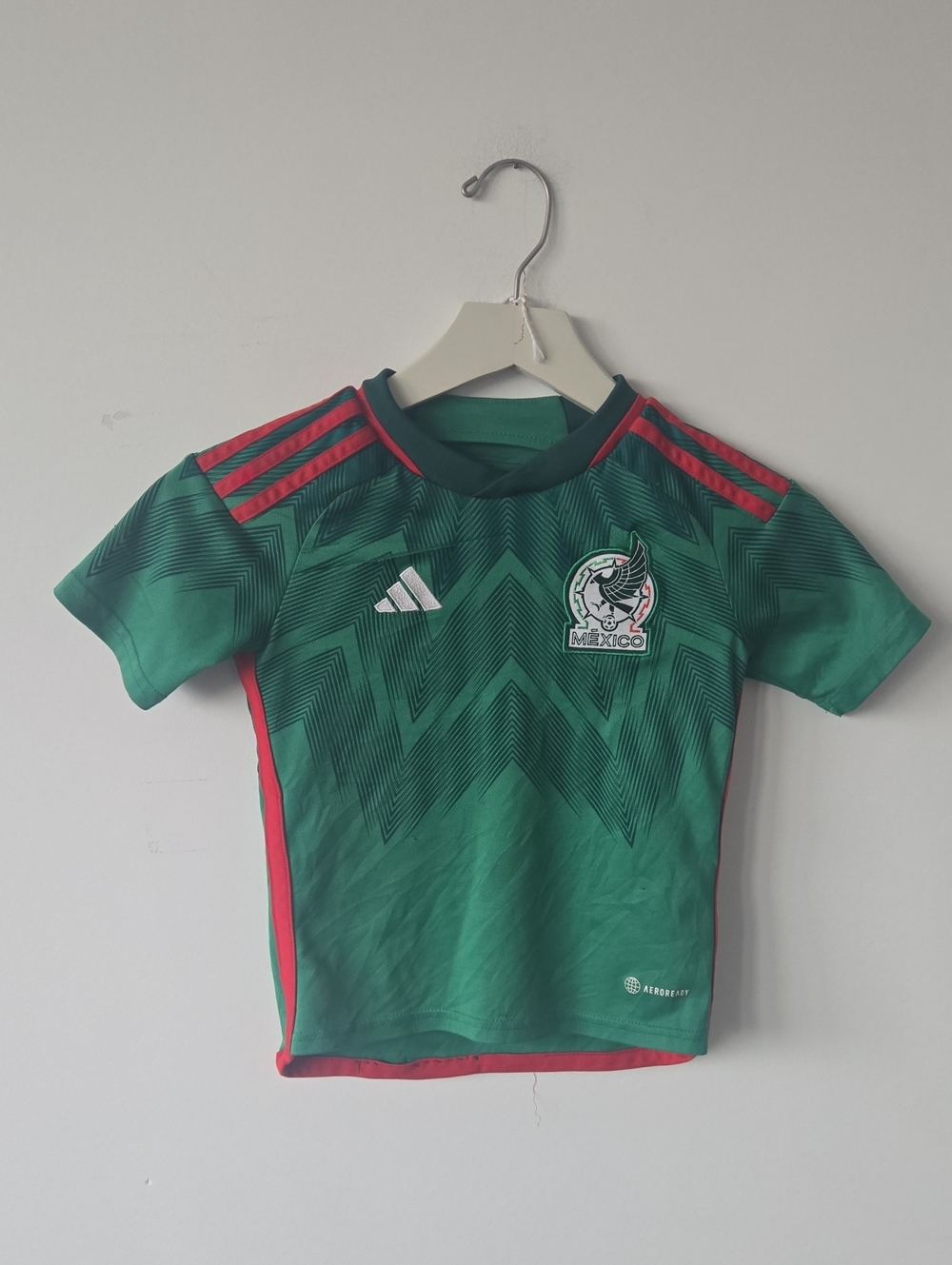 Adidas Kids Mexico Soccer Jersey